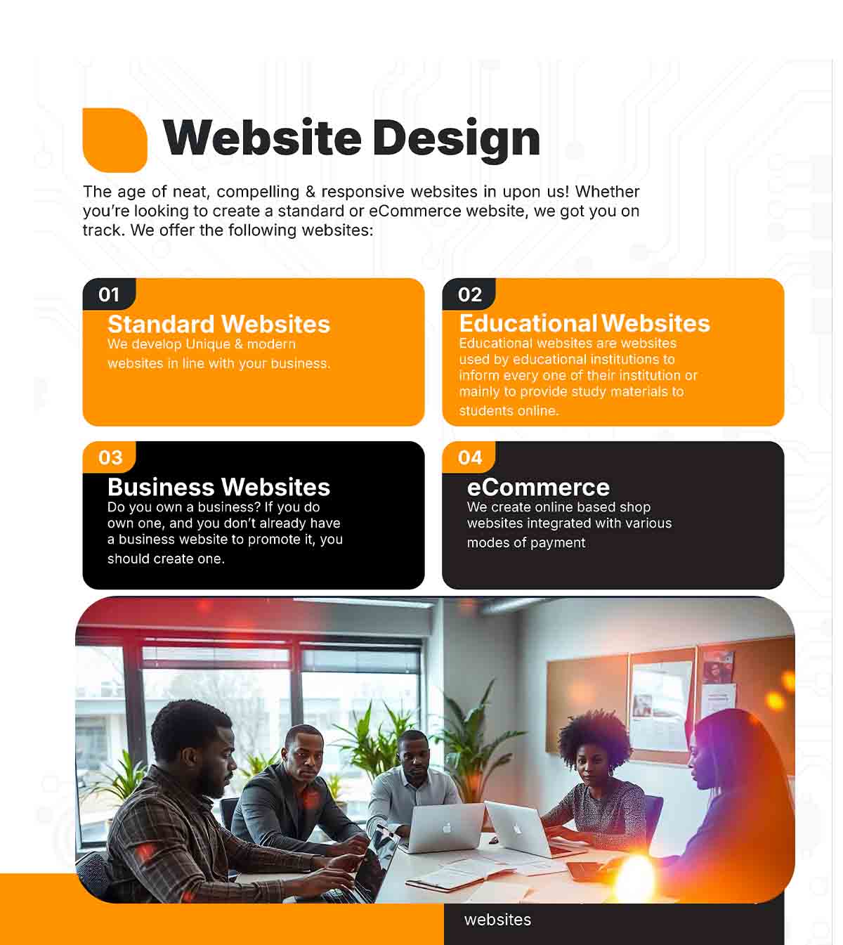 Website Develop, Design & Hosting